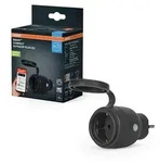 SMART+ frosted Outdoor Compact Plug 16A energymeter WiFi