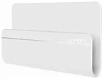 Adhesive Wall Mount Charging Holder White