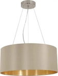 EGLO 31607, EGLO MASERLO H&auml;ngeleuchte, taupe, gold