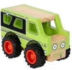 - Wooden Off-Road Jeep Green
