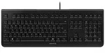 KC 1000 - Tastatur - Full-Size - Portugiesisch - Schwarz