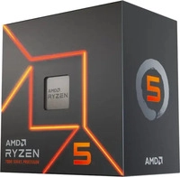 AMD 100-100001900BOX, AMD Ryzen 5 7400 Wraith Stealth CPU - 6 Kerne - 3.3 GHz - AMD
