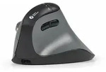 FastForward - vertical mouse - 2.4 GHz USB-C Bluetooth 5.1 - dark grey black -