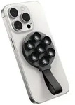 JR-ZS393 magnetic phone holder with suction cups - black