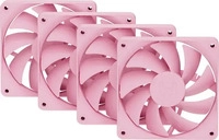 HYTE FAN-HYTE-FA12-SM-4, HYTE FA12 FAN - (Strawberry Milk / Pink) 4-pack -