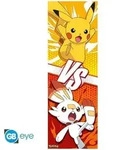 - POKEMON Door Poster Pikachu and Scorbunny (53x158cm) - Plakat