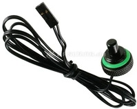Bitspower BP-MBWP-CT, Bitspower G1/4" Matt Black Temperature Sensor Stop Fitting