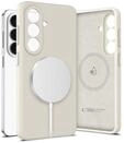 Tech-Protect Silicone MagSafe Case for Samsung Galaxy S26 - Beige