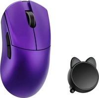 WLMouse HUAN-PURPLE-O, WLMouse HUAN Stainless Magnesium Alloy / Wireless 8K -...