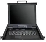 Rackmount KVM Console - 8 Ports with 17" LCD Monitor - KVM console