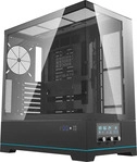 Darkflash DY451 Black WITHOUT, Darkflash DY451 computer case without fans (black) -