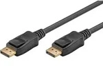 DisplayPort 2.1 (DP40) - 3m - Schwarz