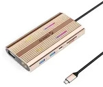 XDR 12in1 RGB USB-C Docking Station 3x USB-A USB-C PD 100W HDMI 4K VGA RJ45...