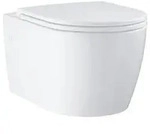 Bau ceramic wc-set wh rimless soft close
