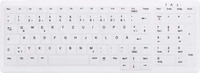 Cherry AK-C7000-W/GE, Cherry Contour Active Key MedicalKey ClassicClean AK-C7000 -
