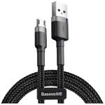 Cafule Micro USB cable 1.5A 2m (Gray + Black