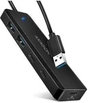 HUE-C2A Schnittstellen-Hub USB-Hubs - 4 - Schwarz