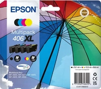 Epson C13T17H64010, Epson 406XL Multipack - 4-pack - XL - black yellow cyan magenta -