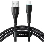 Starry series SA32-AC6 100W USB-A / USB-C cable 1m - black