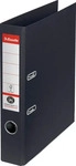 Esselte 627576, Esselte No. 1 Ordner, 100% Recycling-Karton, Schwarz