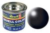 Revell 32302, Revell enamel paint # 302-black silk Matt