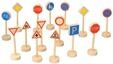 Goki Wooden Traffic Sign Set