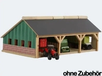 Kids Globe 610491, Kids Globe Agricultural shed 3 compartments Small 1:87