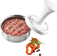 GEFU Mini-Burgerformer Stahl/Porzellan &Oslash;7,8cm SPARK