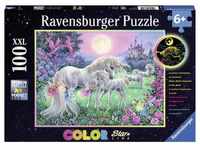 Ravensburger 10113670, Ravensburger Unicorns In The Moonlight 100p