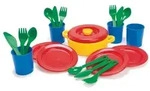 Dinner set in net