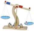 Goki Wooden Scale with Metal Weights