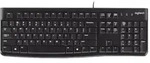 K120 Corded Keyboard - SWISS - Tastatur - Schweiz - Schwarz