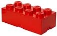 LEGO Aufbewahrungsstein, 8 Noppen, Rot