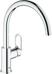 Grohe 31368000, Grohe BauLoop kitchen faucet with swivel spout, chrome