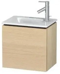 l-cube vanity unit with 1 left-hinged door