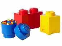 LEGO Aufbewahrungsbox Multipack S (Rot, Blau, Gelb)