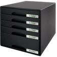 Leitz Plus Schubladenbox Schwarz
