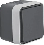 Berker 50453525, Berker Switch no contact surface mounted grey w1