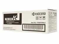 TK 590 K - black - original - toner cartridge - Tonerpatrone Schwarz