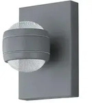 SESIMBA AUSSEN WAND 2X280LM IP44 SILBER