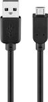 Pro USB-A USB Micro-B - 0.6m - Schwarz