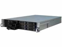 Inter-Tech 88887118, Inter-Tech IPC 2U-2412 - Gehäuse - Server (Rack) - Schwarz