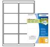 HERMA 10312, HERMA Removable Labels 99.1x67.7 100 Sheets DIN A4