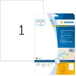 HERMA 4375, HERMA Transparente Folien-Etiketten, matt, A4, 210 x 297 mm, wetterfest,