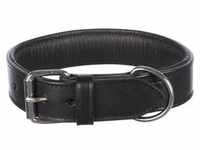 Active collar leather L: 45-55 cm/40 mm black
