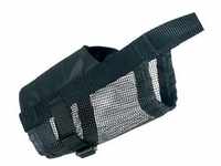Muzzle with net insert polyester XS-S black