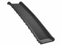 Folding ramp plastic/sandpaper 40 × 156 cm 4.5 kg black