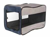 Soft Kennel Twister S-M: 50 × 52 × 76 cm blue/grey