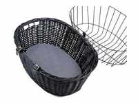Front bicycle basket 50 × 41 × 35 cm black