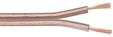 Pro Speaker cable transparent CCA 100 m - 100 m spool